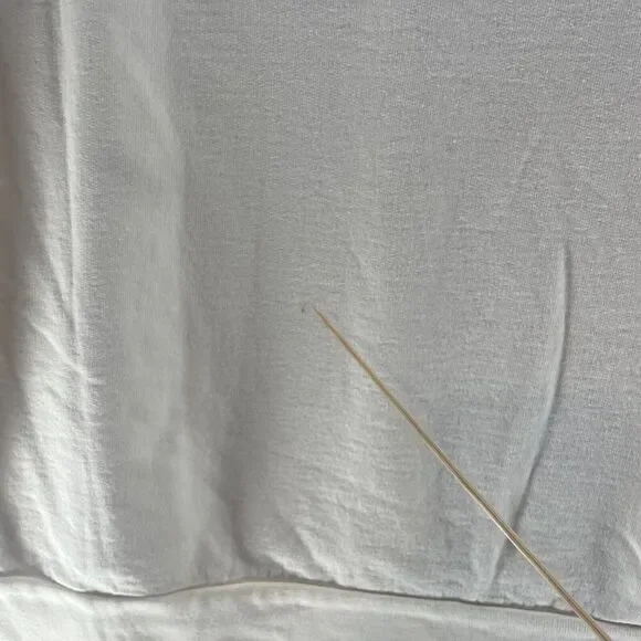 Vintage Eddie Bauer Sweater Mens Medium White Crew Neck Pullover Sweatshirt 90s - Picture 12 of 15